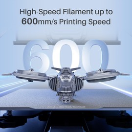 ELEGOO ELEGOO Rapid PLA Plus Filament 1.75mm Red 1KG, PLA+ 3D Printer Filament for 30-600 mm/s High Speed Printing, Dimensional Accuracy +/- 0.02 mm, 1kg Cardboard Spool(2.2lbs)