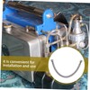KONTONTY Stainless Steel Air Compressor Hose Versatile Accessories for Air