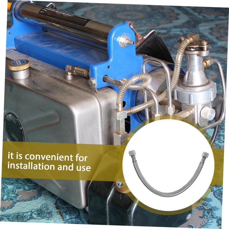 KONTONTY Stainless Steel Air Compressor Hose Versatile Accessories for Air