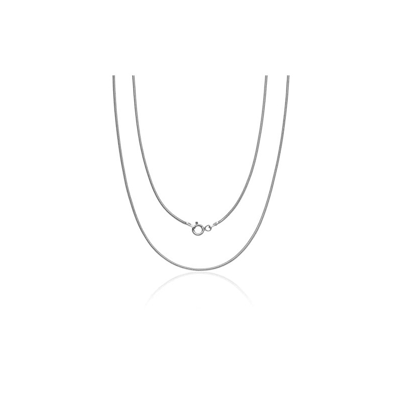 AKA Gioielli® - 925 Sterling Silver Snake Chain 1.4 mm