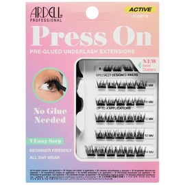 Ardell Grupos de Underlash Prepegados de Prensado Activo - Pump'n, paquete de 1 Negro
