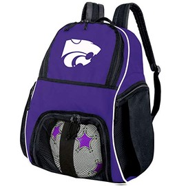 Broad Bay Kansas State Soccer Backpack or Volleyball Bag Purple