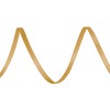 LIUYAXI Double Faced Old Gold Satin Ribbon, 1/8" X Continuous