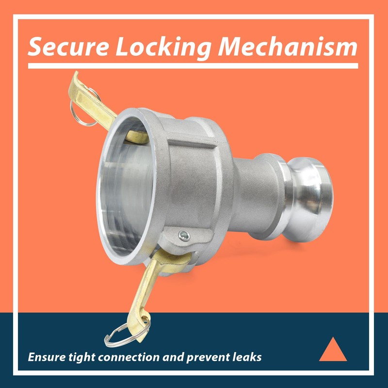 Lisnhlin CAM-3020-DA Camlock Fitting Type DA 3" Female Camlock x