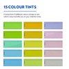 Studyteq 15 x Professional Dyslexia Coloured Reading Overlays And Rulers