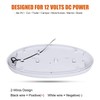 Facon 12V LED RV Dome Light, Length: 9-1/4'', DDS01-608-CW, Large