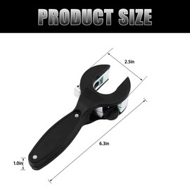 Ratcheting Tubing Cutter, 2 in 1 Close Quarters Tube Compact Cutter, for Copper, PVC and Metal Pipes(1/4" to 7/8")