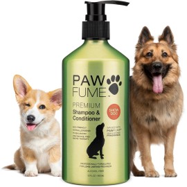 Pawfume Dog Shampoo and Conditioner – Hypoallergenic Dog Shampoo for Smelly D...