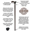 Asterom Handmade Irish Walking Cane for Men and Women -