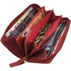 myledershop Large Full-Grain Leather Women's Purse/Purse/Wallet/Purse All Around with Liana