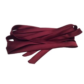 Women Wedding Corset Satin Ribbon 140 Inches, Corset Back Lace-up Straps, Zipper Replacement Corset Ribbon.// Purple, Regency Purple, Lavender. (BURGUNDY)