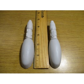 Mandalorian Boba Fett / Jango Fett Custom Antenna set Boba Bounty Hunter Mandalorian Mando cosplay Helmet lot