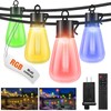 litogo 120FT Color Changing Outdoor String Lights with Remote -