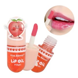 Lip Oil Magic Kiss Beauty Gloss Labial Brillo Aroma 1pz Full                                                                                          