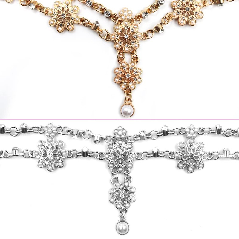 2 Piezas de la boda de la cadena de la