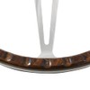 14'' Classic Riveted wooden steering wheel with 6 bolt and