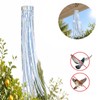 Bird Scarer Windsock Holographic Silver Windsock, High Reflection Bird Deterrents