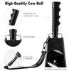 Ministrouetion Cow Bells with Wrist Strap - Cowbell with Handle