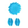 ROYALEAD 3 Pcs Sunflower Wind Chime Silicone Mold Set Creative