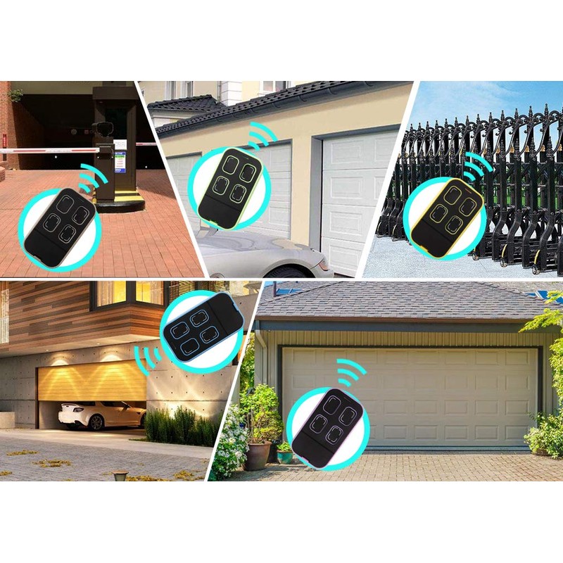 XIHADA Garage Door Remote Universal Gate Remote Control Cloning Homelink