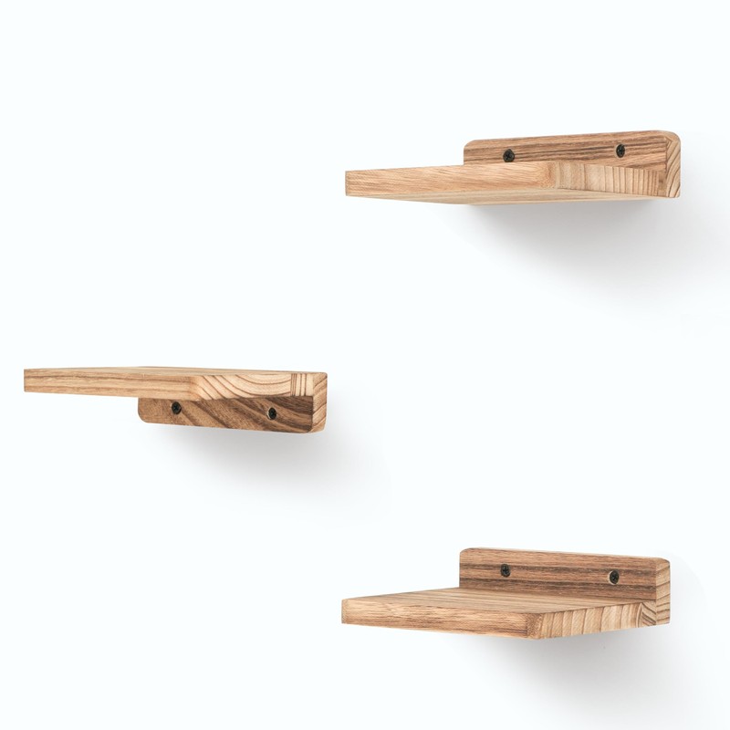 NIUBEST Small Floating Shelf, 5x6 Inch Display Ledges for Wall,Mini