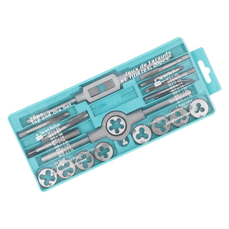 Metric Tap and Die Set Exquisite CNC Process Heat Treatment