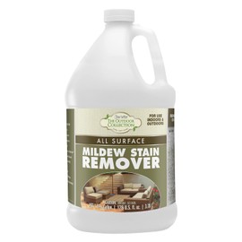 STAR RBITE O/C Mildew Stain Remover - Professional Strength, Quick-Acting, Multi-Surface Cleaner for Outdoor Furniture, Vinyl, and Grout - 1 Gallon (054400)