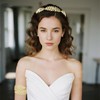 Gvhntk 2Pcs Greek Goddess Headband Arm Cuff Bridal Jewelry Set