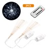 2Pcs Fireworks Light 150 LEDs Christmas String Lights with Remote