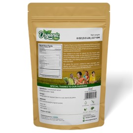 ORGANIC ZING Organic Cinnamon bark - Ceylon Cinnamon Sticks (Cinnamomum verum) for Baking & Cooking | Vegan | Preservative Free | Product of India - 227 gm (8 oz) Pack of 1