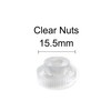 40mm Thumb Screw Suction Cups With Clear Transparent Nuts M4