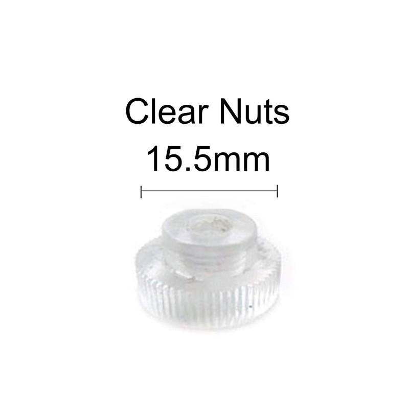 40mm Thumb Screw Suction Cups With Clear Transparent Nuts M4