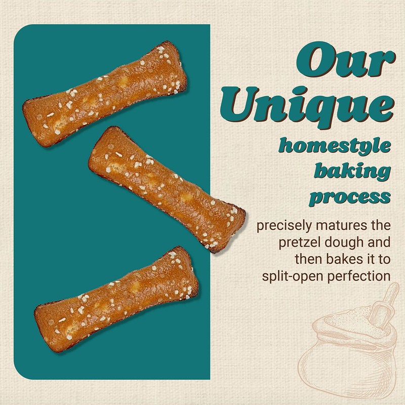Unique Snacks Original Pretzel Shells, Delicious Homestyle Baked Snack Bag,