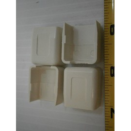 New Pack of 043-0036 H Cable Raceway Duct end Cap Cover 1" L Ivory lot of 10#1079 Multi-Purpose Comprehensive Hardware Fastener Assortment Kit WnyNEH02730