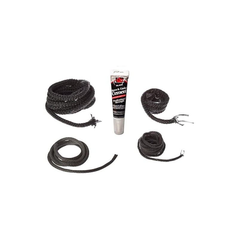 Generic Vermont Castings 4322 Defiant Stove Gasket Kit, Black
