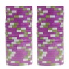 Claysmith Gaming Pack of 50 Showdown Poker Chips, Heavyweight 13.5-Gram