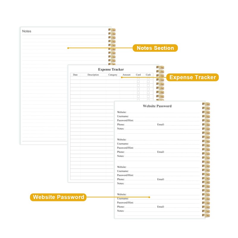 Monthly Planner 2026-2027 - Monthly Calendar from August 2026 to