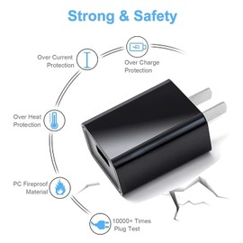 GUY-TECH AC/DC Adapter Compatible for Archos Arnova Gbook eReader AC Adapter Charger + Micro USB Cable