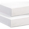 2 x Next to Me Compatible Crib Fitted Sheets (85