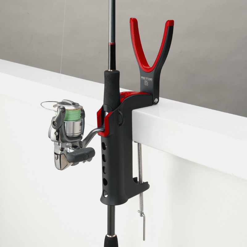 Daiichi Seiko Rod Holder Rod Holder Freestanding LT Red 02039