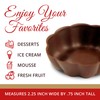 Lang's Chocolates – Milk Chocolate Dessert Shell Bowls – 12
