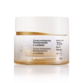 Hidratante facial Crema Facial Día Restauración y Cuidado +70 FPS30 40g | Chronos Natura