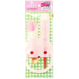 isida Chopsticks Spoon Set Lunch Pouch Rabbit 64135 – 7