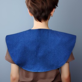 XQIGI Parrot Anti-Scratch Shoulder Protector, Hang Birds Anklet Toys, Multi-Functional Birds Training Pad Poop Diaper Anti-bite Shawl for Parakeets Cockatiels Lovebirds Finches (Small, Blue)