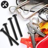 4 Pieces M8 8mm Secondary Clutch Spreader Belt Change Removal