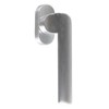 Gedotec Window handle right satin chrome | Tilt grid olive