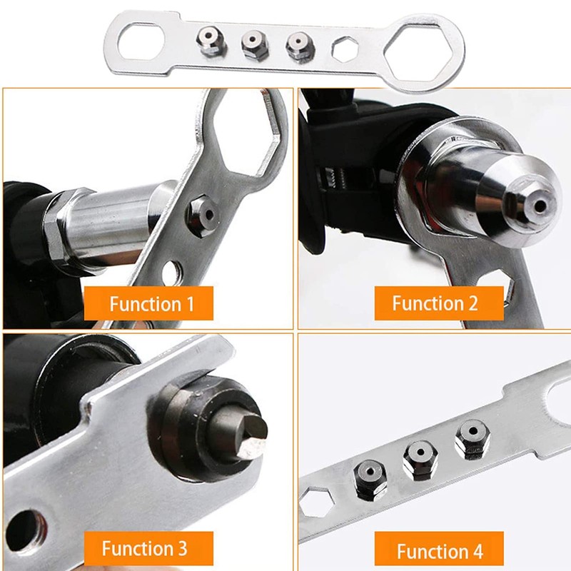 N/H Electric Riveter, Alldo Pop Rivet Gun Core Pull Accessories