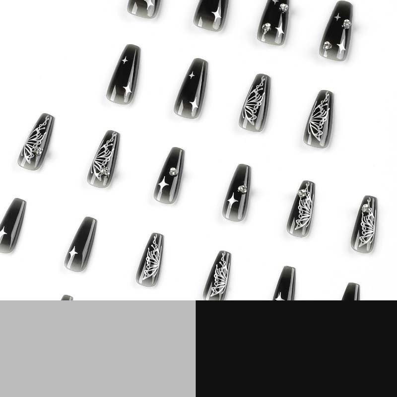 Nail Tips, Jirai-kei Style, False Nails, Stylish Nail Tips, 3D