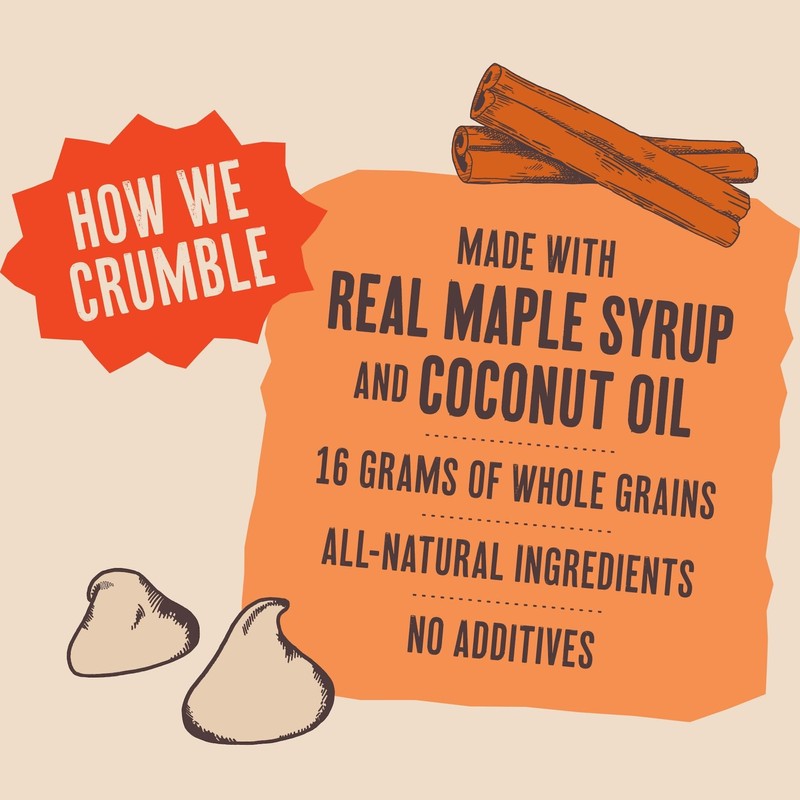 Uncle Crumbles Granola, Gluten-Free, Non-GMO Project Verified, Kosher, 16g of