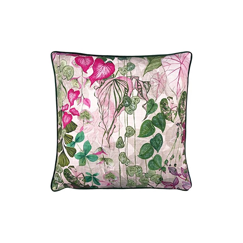 Paoletti Veadeiros Botanical Piped Square Cushion Cover